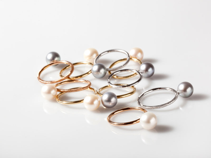 Pearl Ring Rose Gold